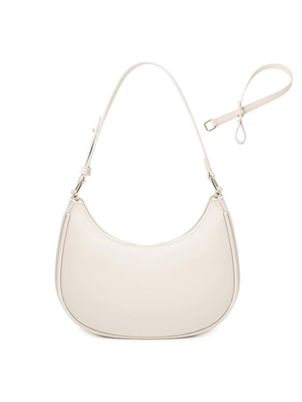 Vegan Leather Shoulder Bag Y2K Small Handbag Classic Clutch